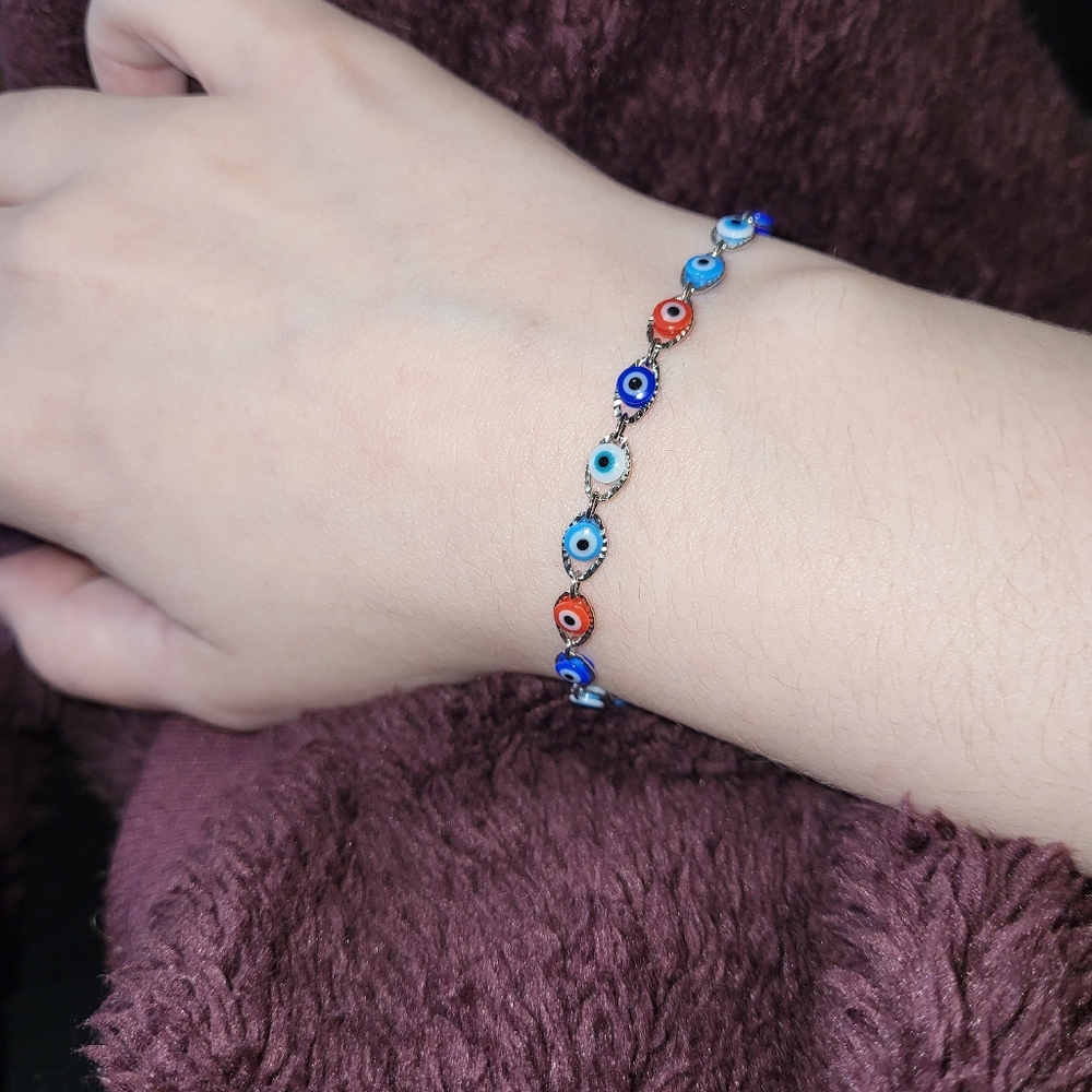 Evil eye bracelet